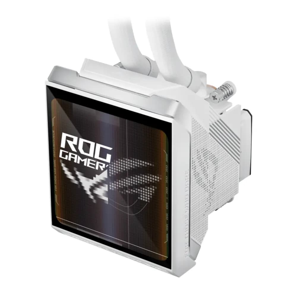 ASUS ROG Strix SLC IV 360 ARGB LCD Liquid Cooler White, 5.08″ Full Color IPS LCD, AMD & Intel, AURA Sync Support thumbnail 3