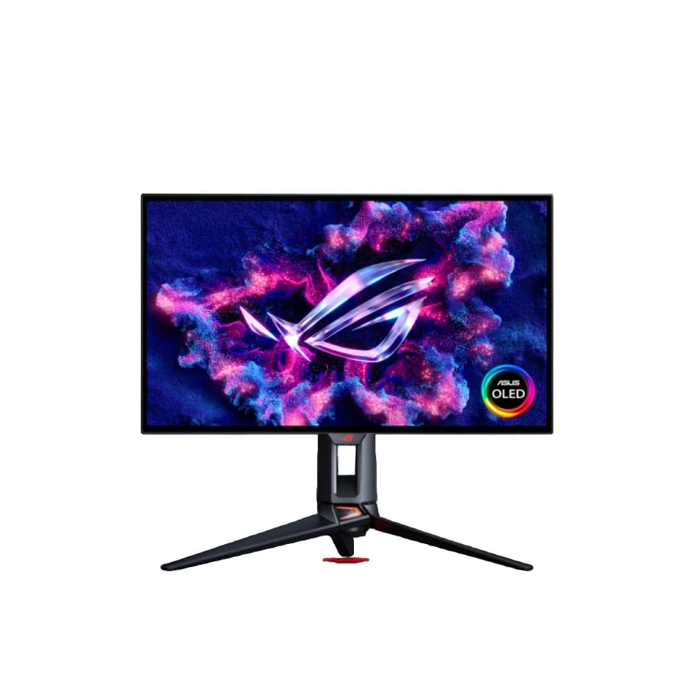 ASUS ROG Swift OLED PG27UCWM 26.5-Inch 4K Dual Mode Gaming Monitor, 240Hz/480Hz, True Tandem RGB OLED, G-SYNC, USB-C 90W