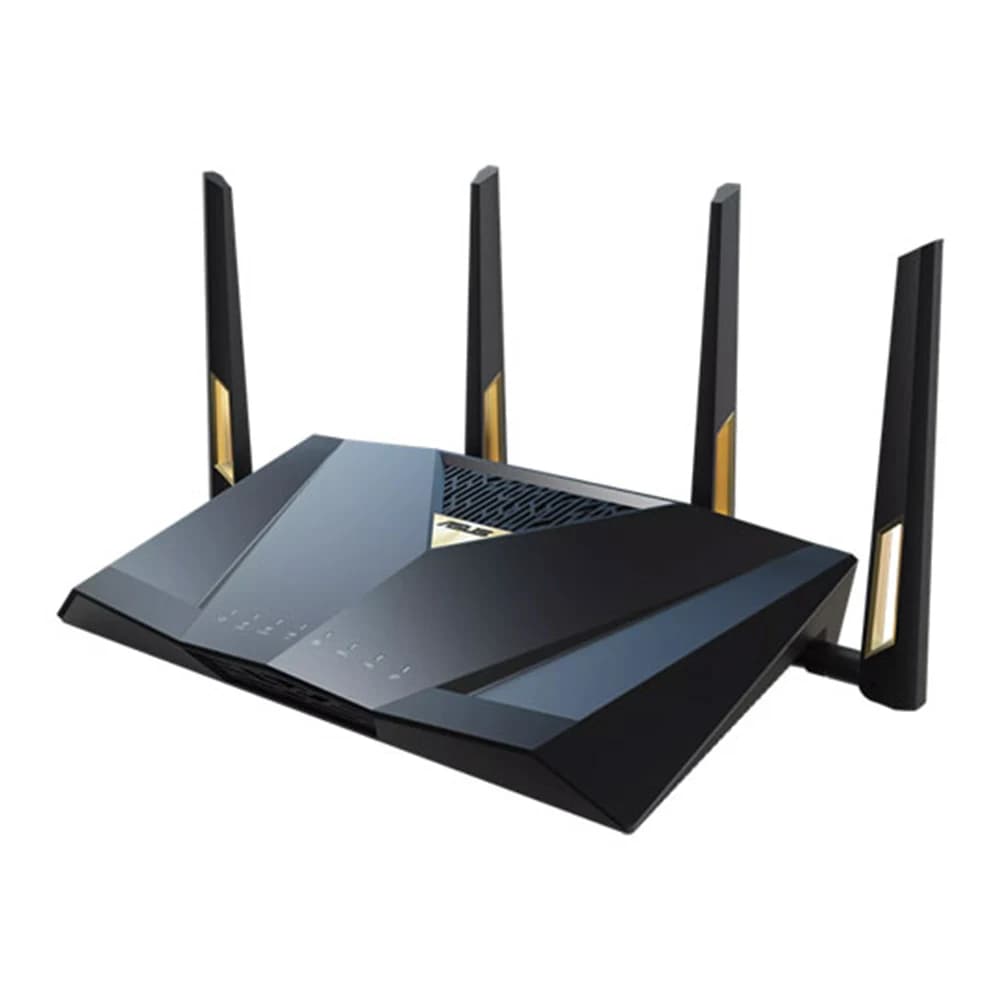 ASUS RT-BE88U Router, Dual-band WiFi 7, 4K-QAM, MLO, Dual 10G ports, SFP+, Four 2.5G ports, Four 1G ports, 34G WAN/LAN capacity thumbnail 2