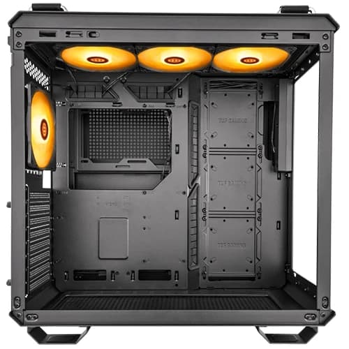ASUS TUF Gaming GT502 PLUS ATX PC Case, Dual Chamber Chassis, Supports 360mm Radiator, Up to 13 Fans, 4 x 2.5"/3.5" Combo Bay, 8 Expansion Slots, Fully Modular Design, Black | 90DC0090-B19010 thumbnail 3