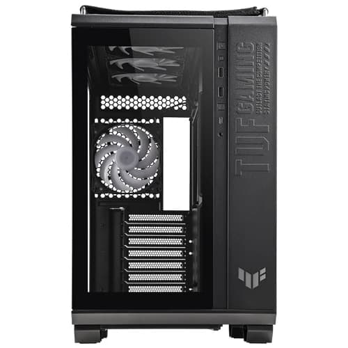 ASUS TUF Gaming GT502 PLUS ATX PC Case, Dual Chamber Chassis, Supports 360mm Radiator, Up to 13 Fans, 4 x 2.5"/3.5" Combo Bay, 8 Expansion Slots, Fully Modular Design, Black | 90DC0090-B19010