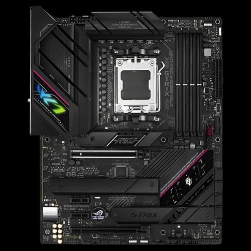 ASUS ROG Strix B650E-F Gaming WiFi ATX Motherboard, DDR5 Strength, Connectivity with wifi 6 and Bluetooth 5.2 and Stunning Aesthetics with Aura sync