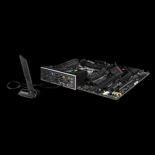 ASUS ROG Strix B650E-F Gaming WiFi ATX Motherboard, DDR5 Strength, Connectivity with wifi 6 and Bluetooth 5.2 and Stunning Aesthetics with Aura sync thumbnail 4