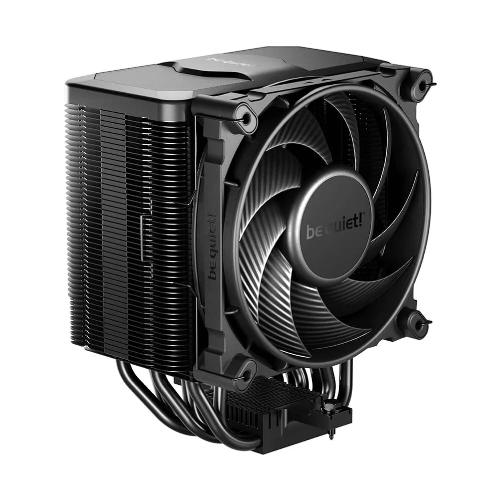 be quiet Dark Rock 5 CPU Cooler, Silent Wings 4 120mm PWM Fan, 6 Heatpipes, 2100 RPM Fan Speed, 55 CFM Fan Airflow, Fluid Dynamic Bearing Type, Copper Base & Aluminum Fin Material, Black thumbnail 2