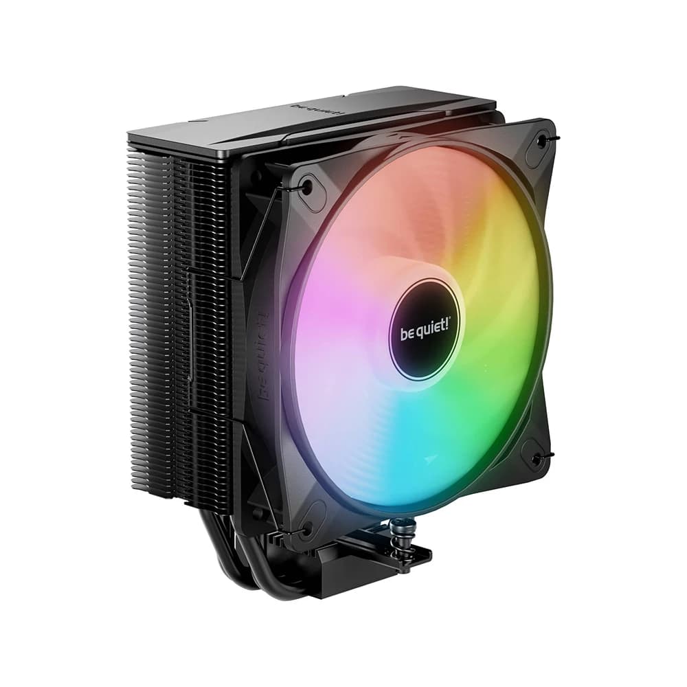 Be Quiet Pure Rock 3 LX CPU Cooler, 120mm Light Wings LX Fan, 2000 RPM Fan Speed, 61.8 CFM Airflow, Rifle Bearing Technology, 4 High-Performance 6mm Heat Pipes with HDT Technology, Black thumbnail 2