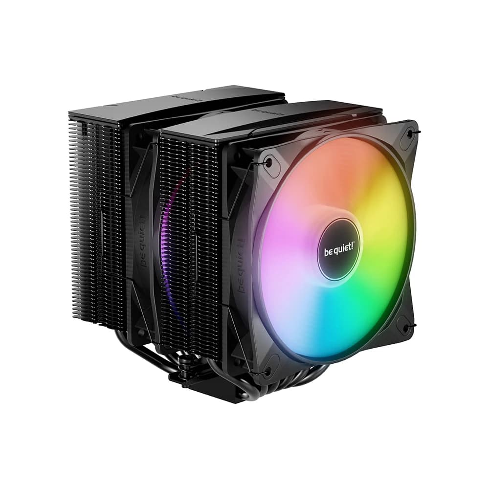 Be Quiet Pure Rock Pro 3 LX CPU Cooler, 120mm Light Wings LX Fan, 2000 RPM Speed, 61.8 CFM Airflow, Rifle Bearing Technology, 6 High-Performance 6mm Heat Pipes with Nickel-Plated Base, Black thumbnail 2