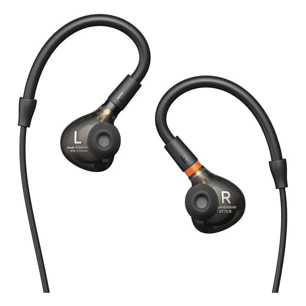 Beyerdynamic DT 73 IE In-Ear-Monitor Black, TESLA.11 Driver System, 5-40,000Hz Frequency Response, 16 Ohms Impedance, 1.4M Cable with MMCX Connector And 3.5mm 3-Pin Plug