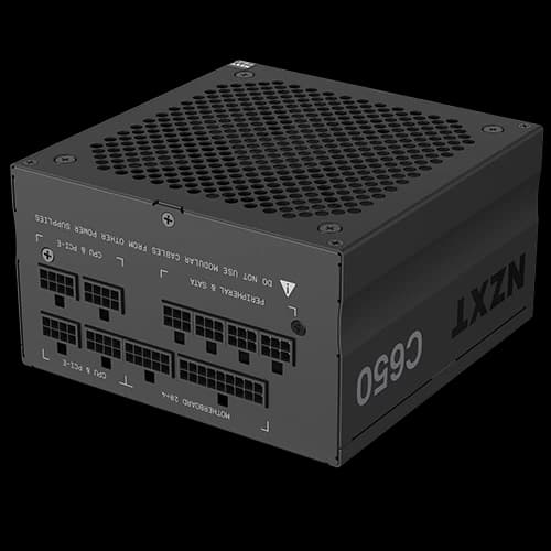 Nzxt C Series 650W Power Supply Gold 80 Plus Gold Certified | NP-C650M-UK thumbnail 5