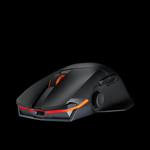 ASUS ROG Chakram X wireless RGB gaming mouse with next-gen 36,000 dpi ROG Aimpoint optical sensor, 8000 Hz polling rate thumbnail 4