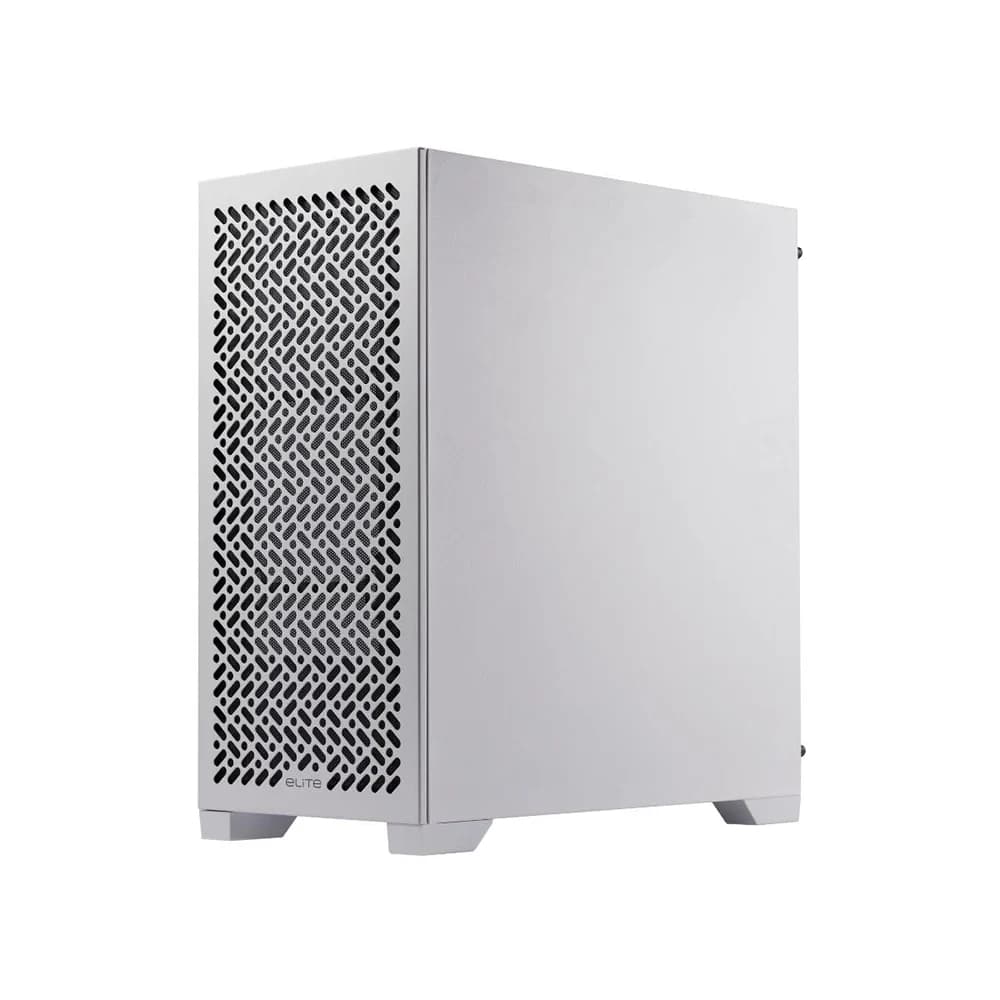 Cooler Master Elite 302 PC Case White, Mini Tower, TG / Steel, ARGB, Mini-ITX, Micro-ATX thumbnail 3