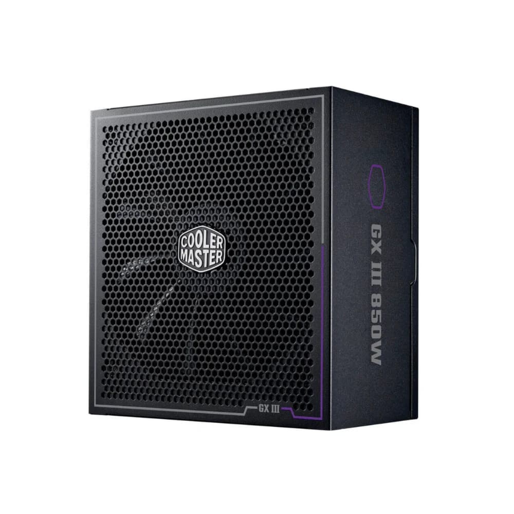 Cooler Master GX III Gold 850 Power Supply, 850W, 80 Plus Efficiency Gold, Fully Modular, HDB, Active PFC, ATX 12V Ver. 3.0