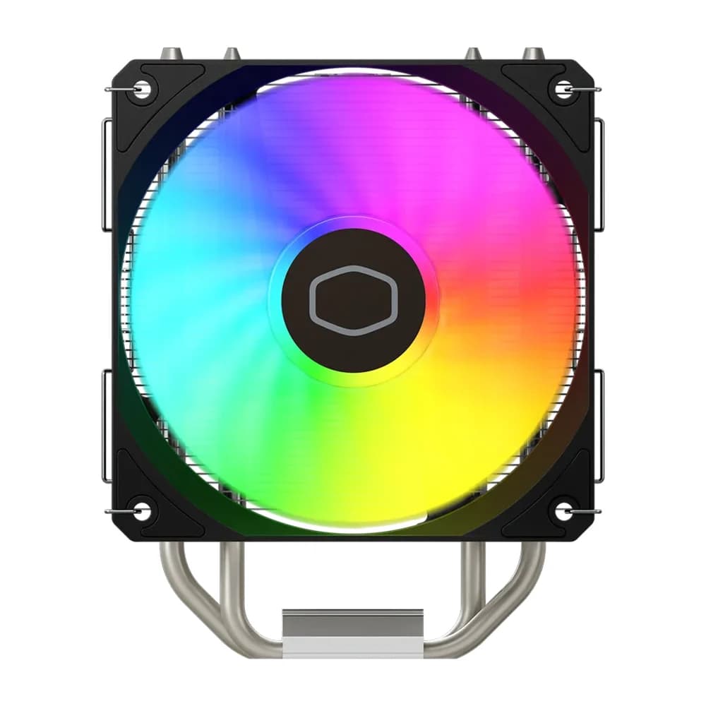 Cooler Master Hyper 212 Spectrum V3 Silver, CPU Socket Intel/AMD, Addressable RGB, Rifle Bearing