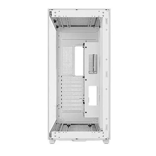 DEEPCOOL CASE CH780 WHITE, Tempered Glass, Mini-ITX, M-ATX, ATX, E-ATX, 9 Slots, Fan Support, Radiator Support, Front I/O Ports, PCIe 4.0 thumbnail 3