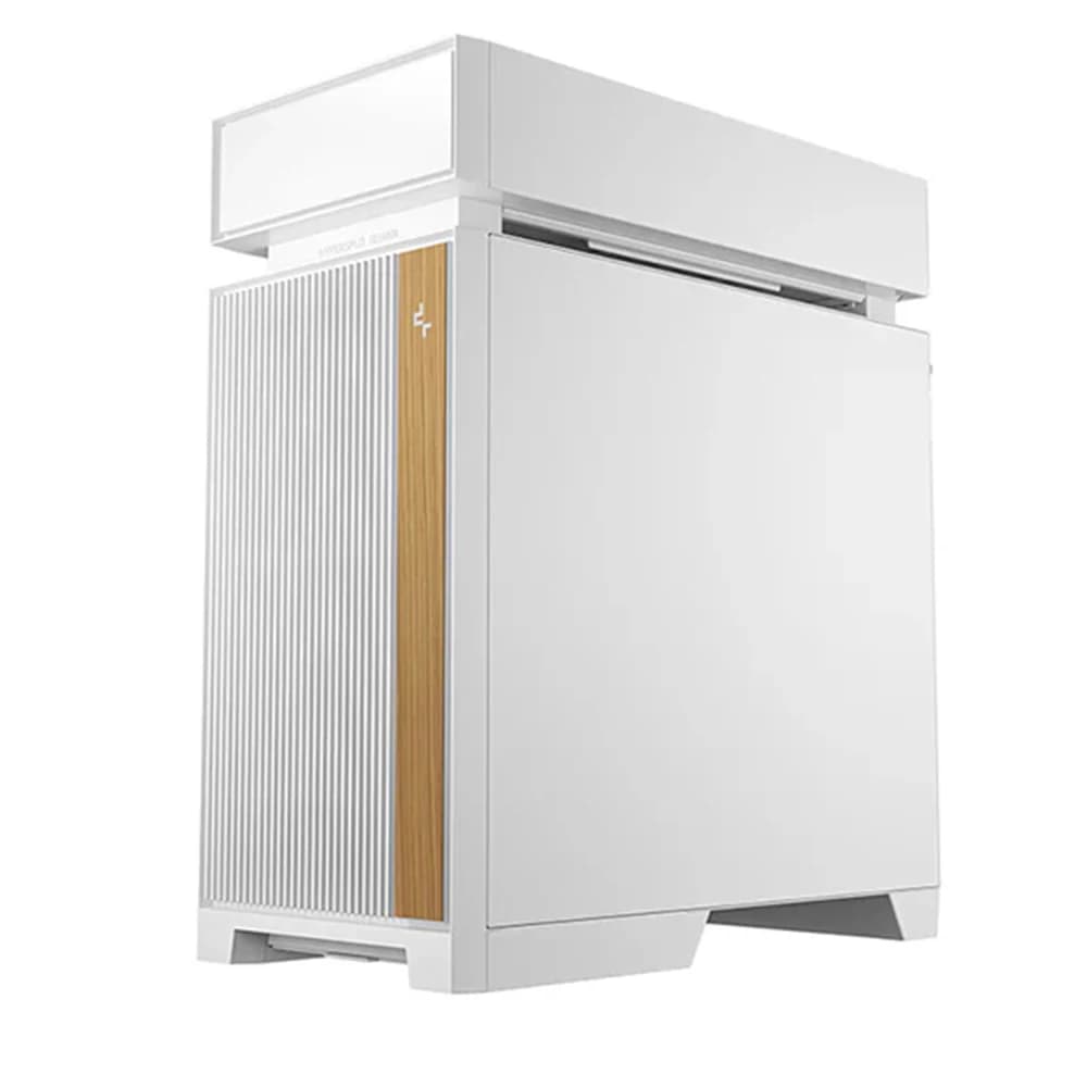 DeepCool CL6600 PC Case White, Expansion Slots 7, Tempered Glass, ATX PS2 Power Supply, Mini-ITX, Micro-ATX, ATX thumbnail 3