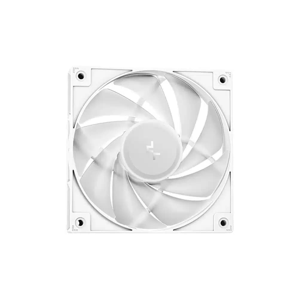 DeepCool LE240 V2 Liquid Cooler White, ARGB, 240mm Radiator, Dual 120mm Fans, Hydro Bearing, 3400 RPM Pump, RGB Lighting thumbnail 3