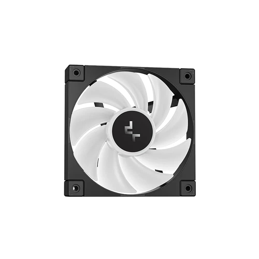 DeepCool LQ360 ARGB Liquid Cooler Black, 360mm radiator, ARGB + LED display, 3x120mm PWM fans, fluid dynamic bearing, black edition, 3400 RPM pump thumbnail 3
