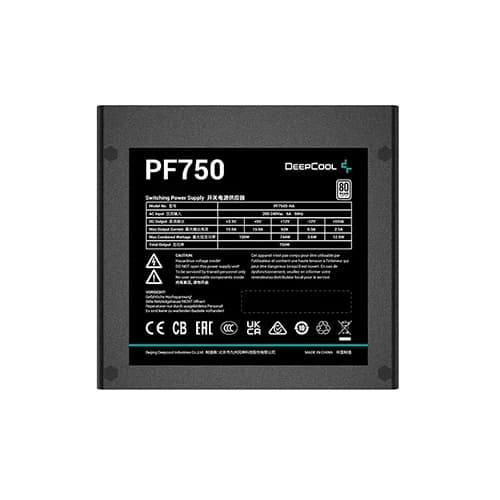 DEEPCOOL PSU PF750D 80 PLUS Standard thumbnail 4