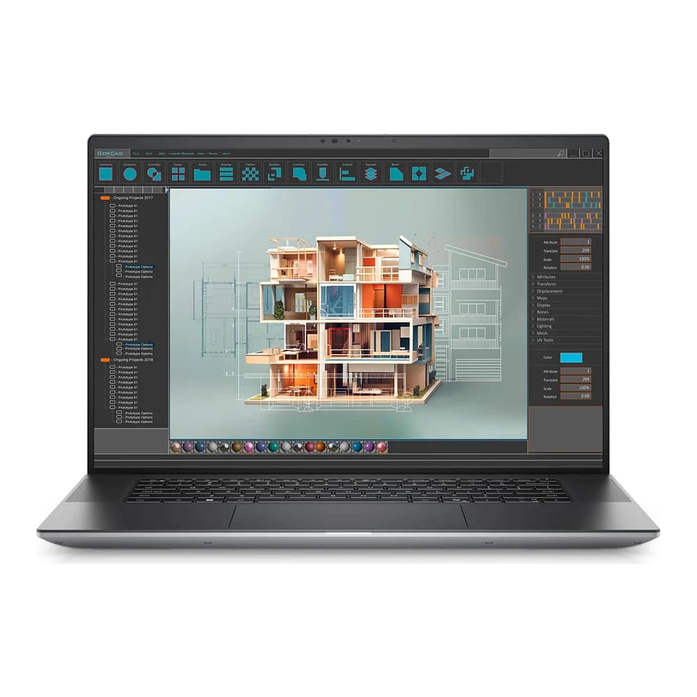 Dell Precision 5690 Workstation Ultra 7 Laptop, Intel Core Ultra 7 165H, AI Capabilities, 32GB RAM , 1TB SSD, RTX 2000 8GB, 16" , WIN 11 PRO