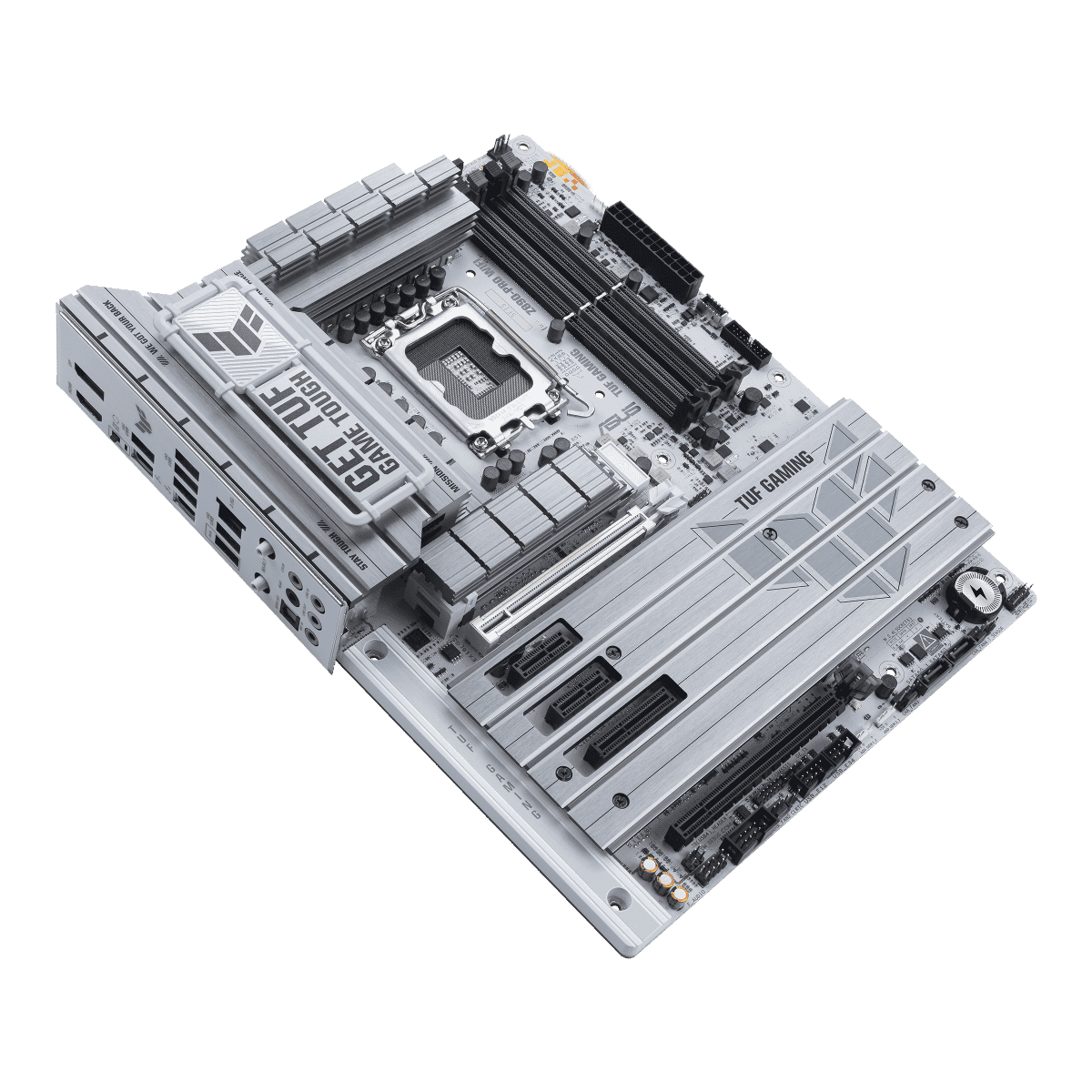 ASUS TUF GAMING Z890 PRO WIFI LGA 1851 ATX Motherboard with 4 DIMM slots, up to 192GB DDR5 memory, Thunderbolt 4, Wi-Fi 7, and Aura Sync thumbnail 6
