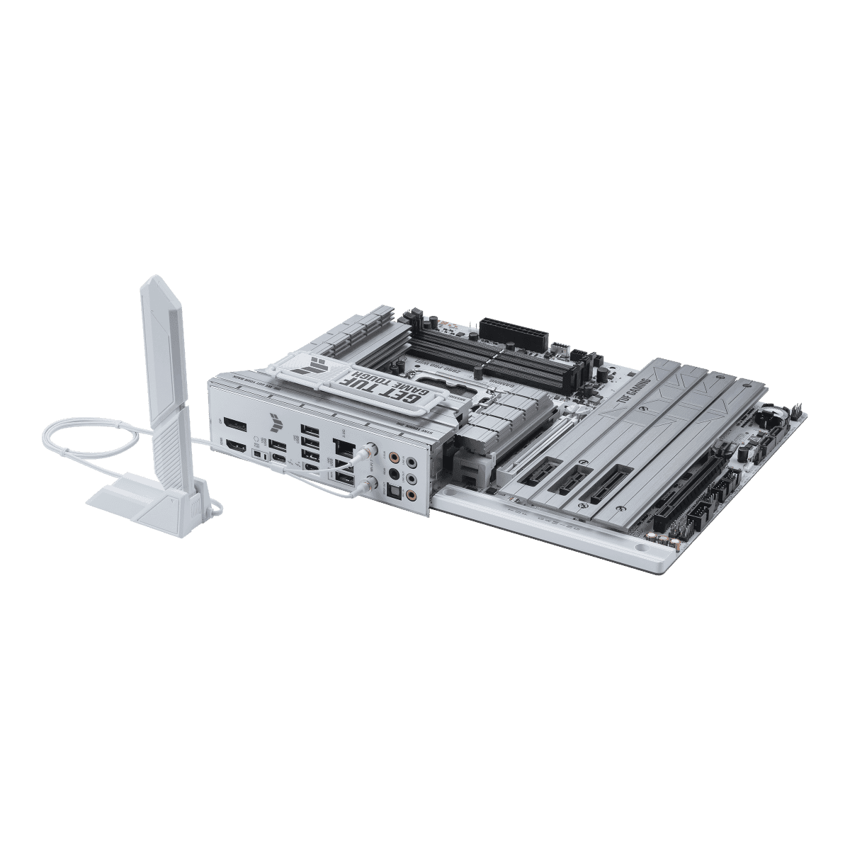 ASUS TUF GAMING Z890 PRO WIFI LGA 1851 ATX Motherboard with 4 DIMM slots, up to 192GB DDR5 memory, Thunderbolt 4, Wi-Fi 7, and Aura Sync thumbnail 2