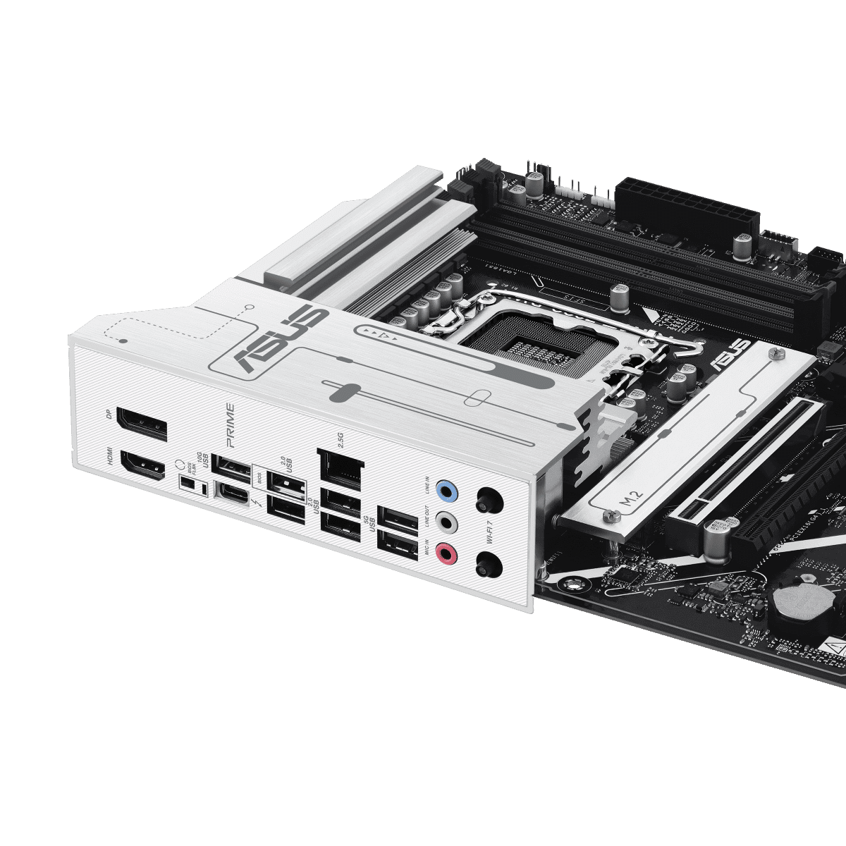 ASUS Prime Z890-P Wi-Fi LGA 1851 ATX Motherboard, Intel Z890 Chipset, 4x DDR5 DIMM Slots, Up to 192GB Max Memory, Wi-Fi 7 & BT 5.4, 1x PCIe 5.0 x16 Slots, 4x M.2 Sdlots | 90MB1I70-M0EAY0 thumbnail 4