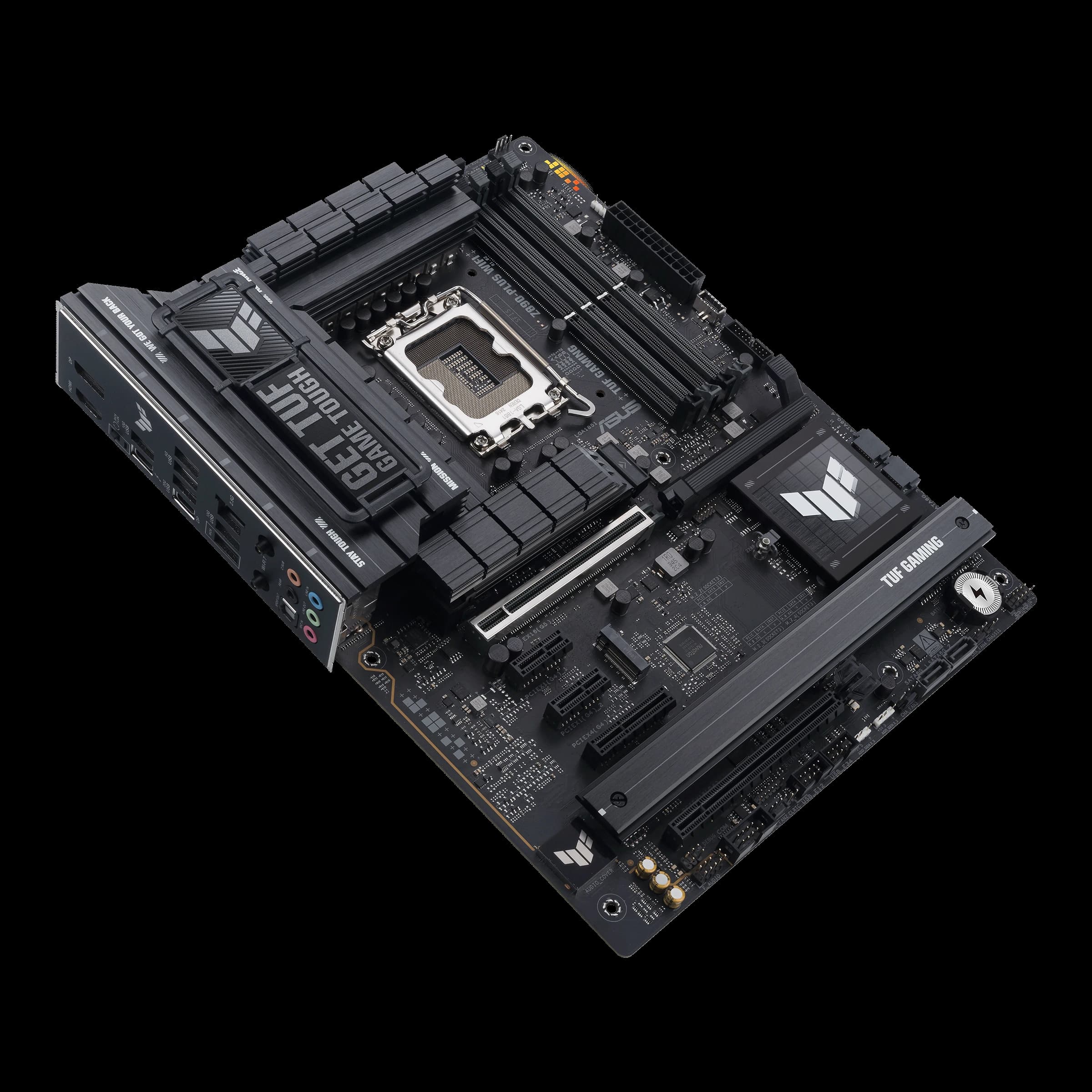 ASUS TUF Gaming Z890-Plus Wi-Fi LGA 1851 ATX Motherboard, Intel Z890 Chipset, 4x DDR5 DIMM Slots, Up to 192GB Max Memory, Wi-Fi 7 & BT 5.4, 1x PCIe 5.0 x16, 4x M.2 Slots, Black | 90MB1IQ0-M0EAY0 thumbnail 5