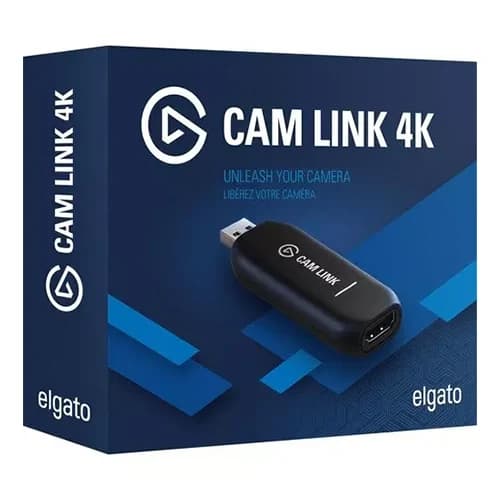 Elgato Cam Link 4K, 1080p at 60 fps or 4K at 30 fps, Compact HDMI Capture Device, USB 3.0 | 10GAM9901