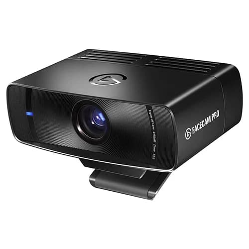 Elgato Facecam Pro Webcam, 8 MP Sensor Resolution, UHD 4K at up to 60 fps, Sony STARVIS 1/1.8" CMOS Image Sensor, 90° Diagonal Field of View, Black | 10WAB9901 thumbnail 2
