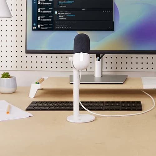 Elgato Wave Neo Condenser Microphone, Tap To Mute, Cardioid Pattern, For Gaming, Streaming, Meetings, Voice Recording, Works On Laptop, PC, Mac, iPad, iPhone, USB-C | 10MAI9901 thumbnail 3