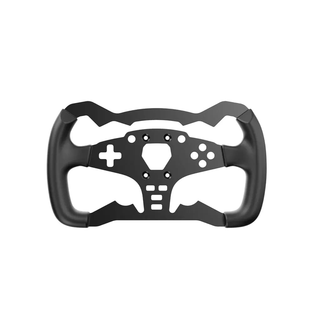 MOZA ES Formula Wheel Mod RS032, High-Performance 280mm Formula Racing Wheel Mod, Aviation-Grade Aluminum Body, Quick Release System, Rubber Grips, Black thumbnail 4