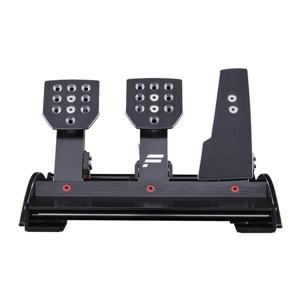 FANATEC ClubSport Pedals V3, 90kg Load Cell Brake, Contactless Hall Sensors, Adjustable Stiffness, CNC Aluminum, 12-Bit Resolution, Vibration Motors thumbnail 2