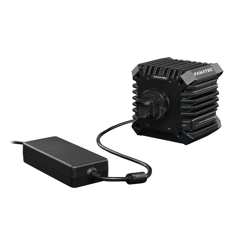 FANATEC CSL DD QR2 (8 Nm) Wheel Base, Direct-Drive System, 8 Nm Peak Torque, FluxBarrier Technology, SDK Support, 2520 Rotation, T-Nut Rail System, QR2 Quick Release System