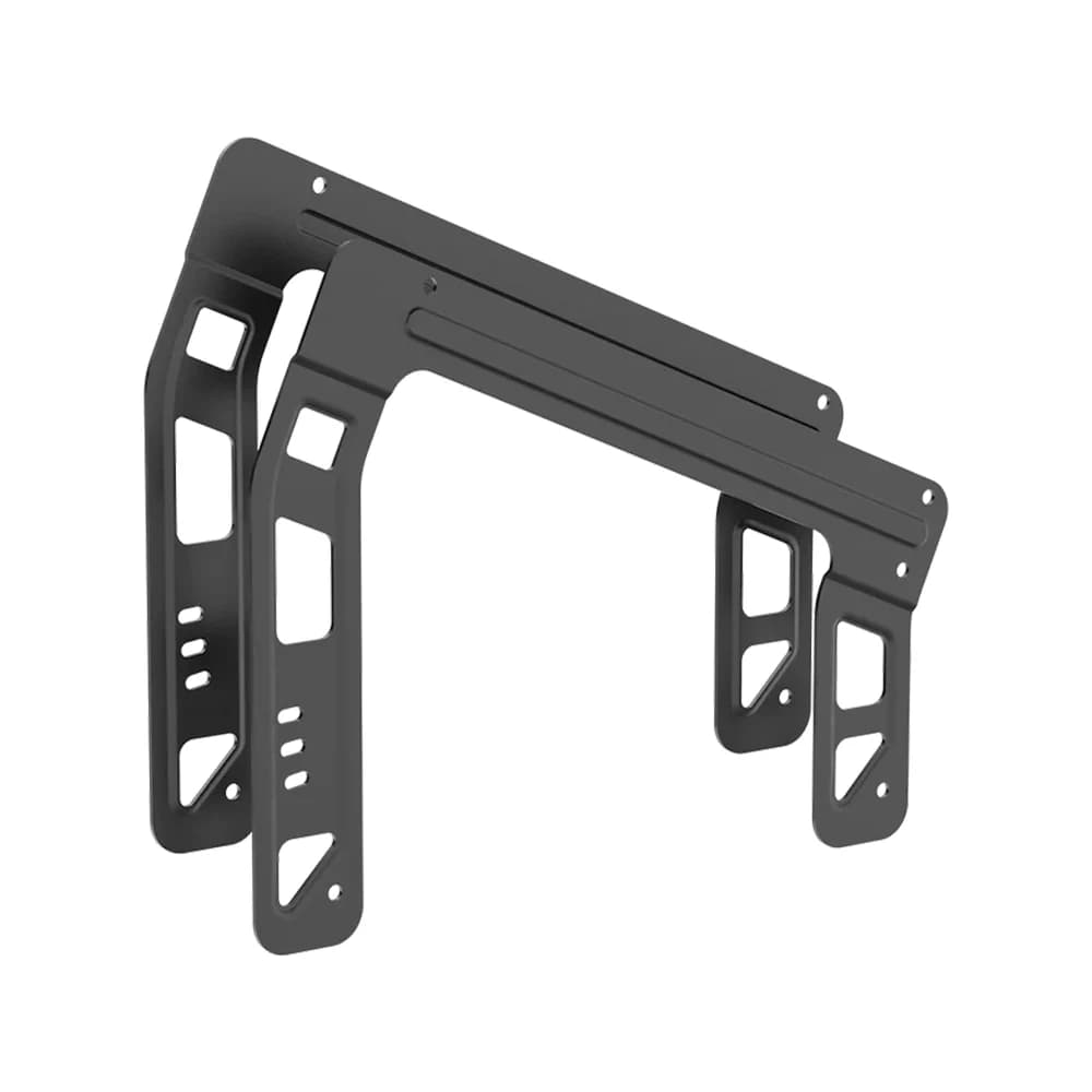 FANATEC GT Cockpit Inverted Pedal Mount, Third-Party Pedal Inversion Kit for GT/Drift/Heel-Toe, Height Adjustable, Black Powder Coat, Compatible CSL Elite Pedals