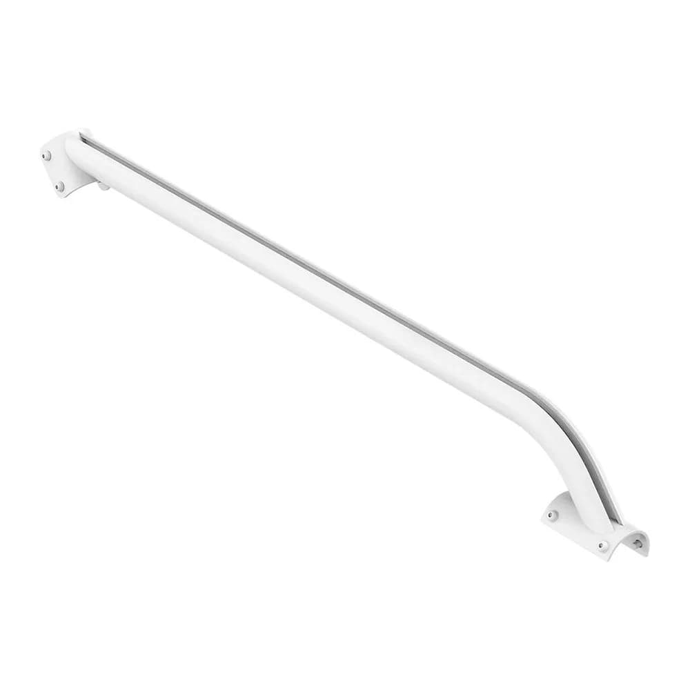 FANATEC GT Cockpit Shifter Mount White, Left Side, Extruded Aluminum Tubular Arm with Triple T-Slots, Left-Side Shifter/Handbrake Mount, Includes Tube, Clamps, Plates, T-Nuts thumbnail 2