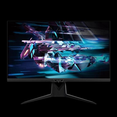 Gigabyte AORUS FI32U 31.5-inch UHD Gaming Monitor, Equipped with the latest HDMI 2.1, 144Hz refresh rate, and 1ms GTG 10-bit color and super-wide color gamut of 90% DCI-P3/ 123% sRGB DisplayHDR400
