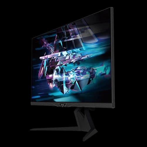 Gigabyte AORUS FI32U 31.5-inch UHD Gaming Monitor, Equipped with the latest HDMI 2.1, 144Hz refresh rate, and 1ms GTG 10-bit color and super-wide color gamut of 90% DCI-P3/ 123% sRGB DisplayHDR400 thumbnail 3