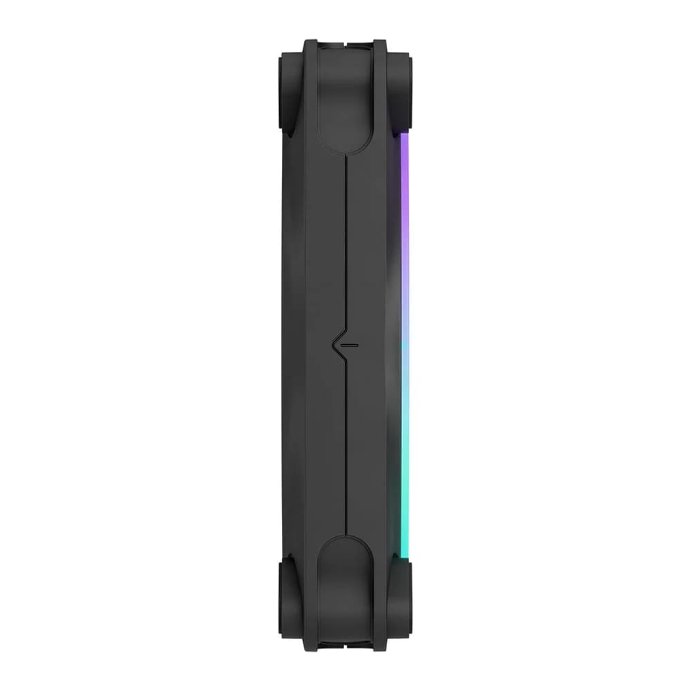 Fractal Design Momentum 12 RGB Fan Black, 120mm PWM Fan, 2200RPM Fan Speed, 62.44 CFM Airflow, ARGB Gen 2 Lighting, 28.03 dBA Noise Level thumbnail 3