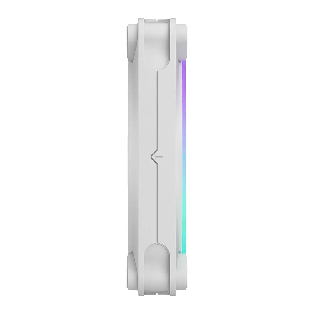 Fractal Design Momentum 12 RGB Fan White, 120mm PWM Fan, 2200RPM Fan Speed, 62.44 CFM Airflow, ARGB Gen 2 Lighting, 28.03 dBA Noise Level thumbnail 3