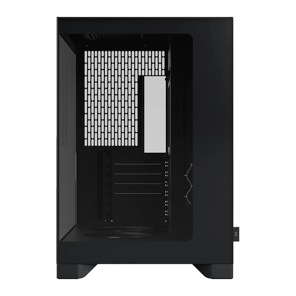 Fractal Pop 2 Vision RGB PC Case Black, Tempered Glass, 4x Aspect 12X Reverse RGB Pre Installed Fans, Up To 8x 120mm Fans, Up To 360mm Radiator, Dual Chamber Design thumbnail 3