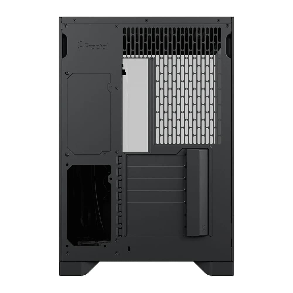 Fractal Pop 2 Vision RGB PC Case Black, Tempered Glass, 4x Aspect 12X Reverse RGB Pre Installed Fans, Up To 8x 120mm Fans, Up To 360mm Radiator, Dual Chamber Design thumbnail 4