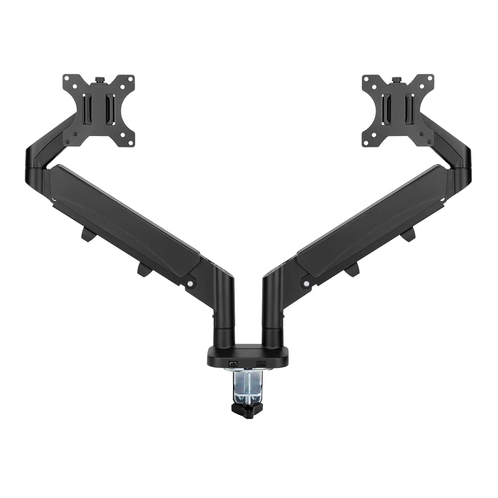 GAMEON GO-5350 Dual Monitor Arm, Stand And Mount For Gaming And Office Use, 17" - 32", Each Arm Up To 9 KG thumbnail 3