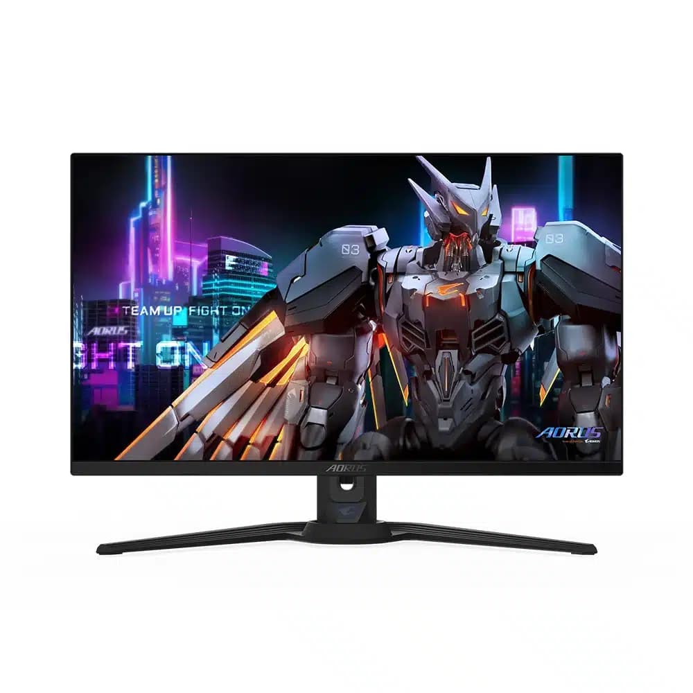 GIGABYTE AORUS FO27Q5P Gaming Monitor, 27" QD-OLED Display, QHD Resolution, 500Hz Refresh Rate, 0.03ms GTG Response Time, G-Sync