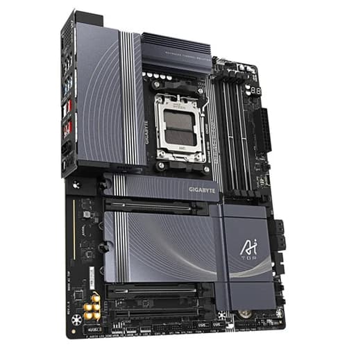 GIGABYTE B850 AI TOP Motherboard, AMD B850 Chipset, 256GB Memory, 4x DDR5 DIMM, 1x PCI Express x16 slot, ATX Form Factor thumbnail 3