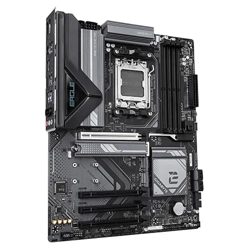 GIGABYTE B850 EAGLE WIFI6E Motherboard, AMD B850 Chipset, 4x DDR5 DIMM, 1x PCI Express x16 slot, ATX Form Factor thumbnail 3