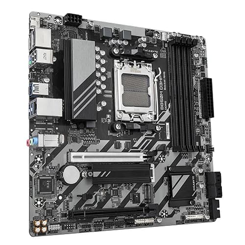 GIGABYTE B850M D3HP Motherboard, AMD B850 Chipset, 256GB Memory, 4x DDR5 DIMM, 1x PCI Express x16 slot, ATX Form Factor thumbnail 2