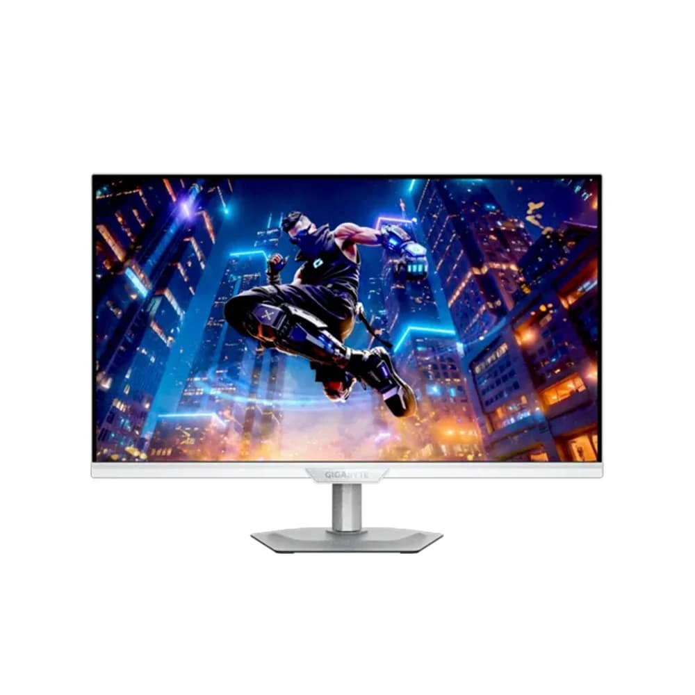 GIGABYTE M27UP ICE Gaming Monitor White, 27" SS IPS Display, 4K UHD Resolution, 160Hz Refresh Rate, 1ms (GtG) Response Time, NVIDIA G-SYNC Compatible & AMD FreeSync Premium