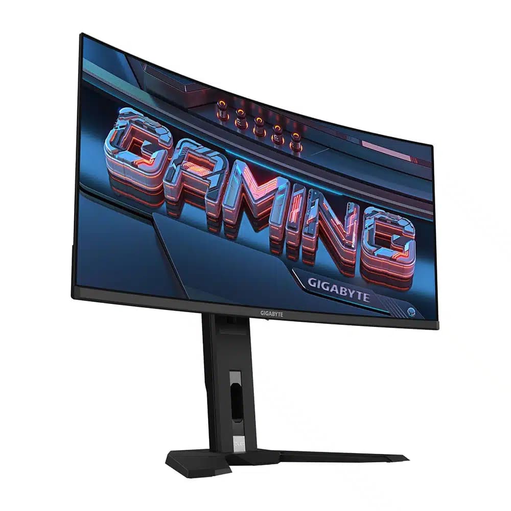 Gigabyte MO34WQC2 Gaming Monitor, 34" 2K WQHD OLED Display, 240Hz Refresh Rate, 0.03ms (GtG) Response Time, 1800R Curvature thumbnail 2