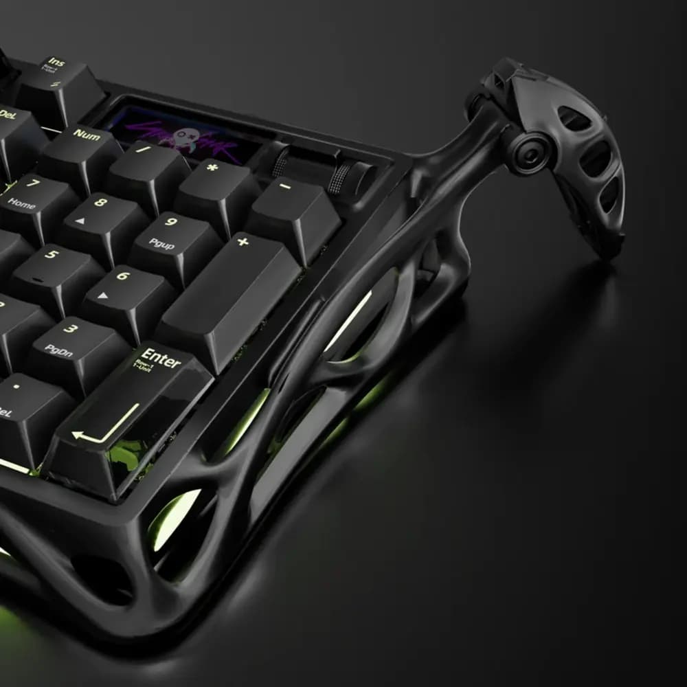 GravaStar Mercury K98 Pro Phantom Black 98% Mechanical Gaming Keyboard with UFO Switches, Dual 8K Polling & 8000mAh Battery thumbnail 2