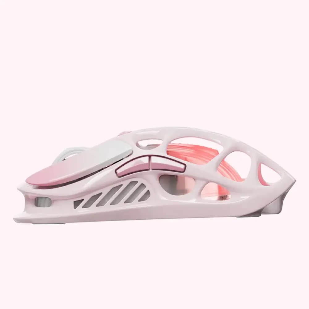 GravaStar Mercury M1 Pro Special Edition Sakura Pink Wireless Gaming Mouse with PAW3395 Sensor, 26,000 DPI & 4KHz Polling thumbnail 4