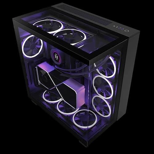NZXT H9 Elite ATX Mid-Tower Case with Dual Chamber